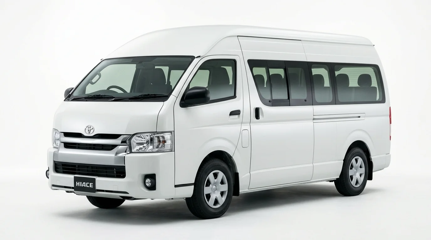 Toyota HiAce Commuter private group minibus charter Bali