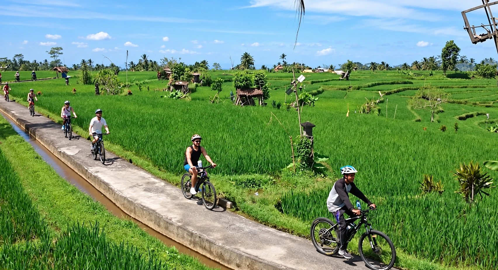 Ubud Countryside Guided Cycling