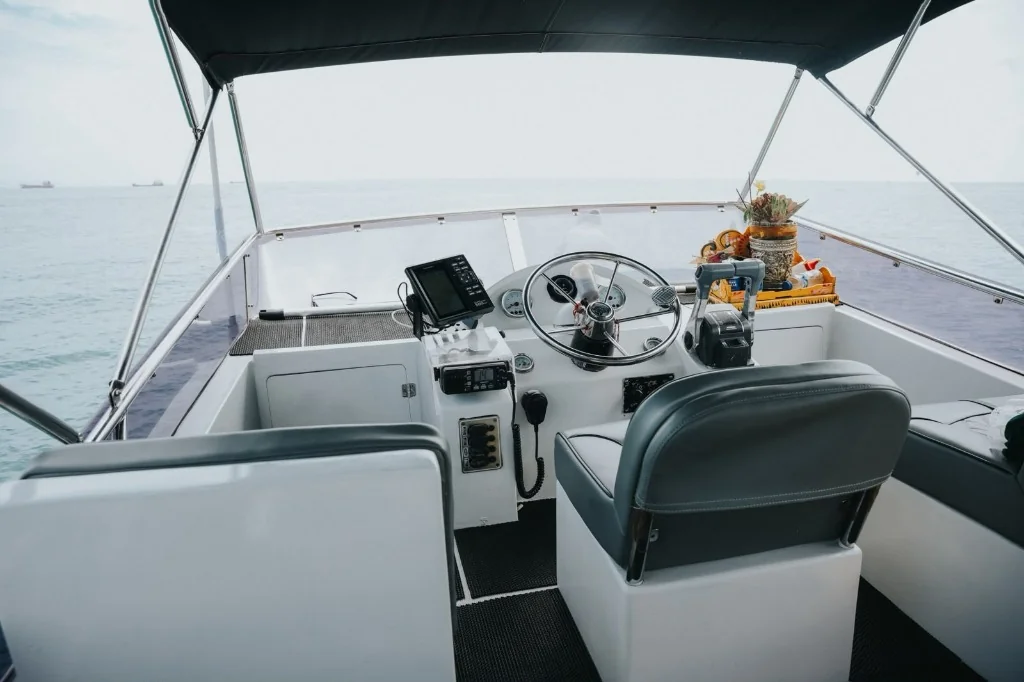 Flybridge Helm Station · Captain Navigation Console