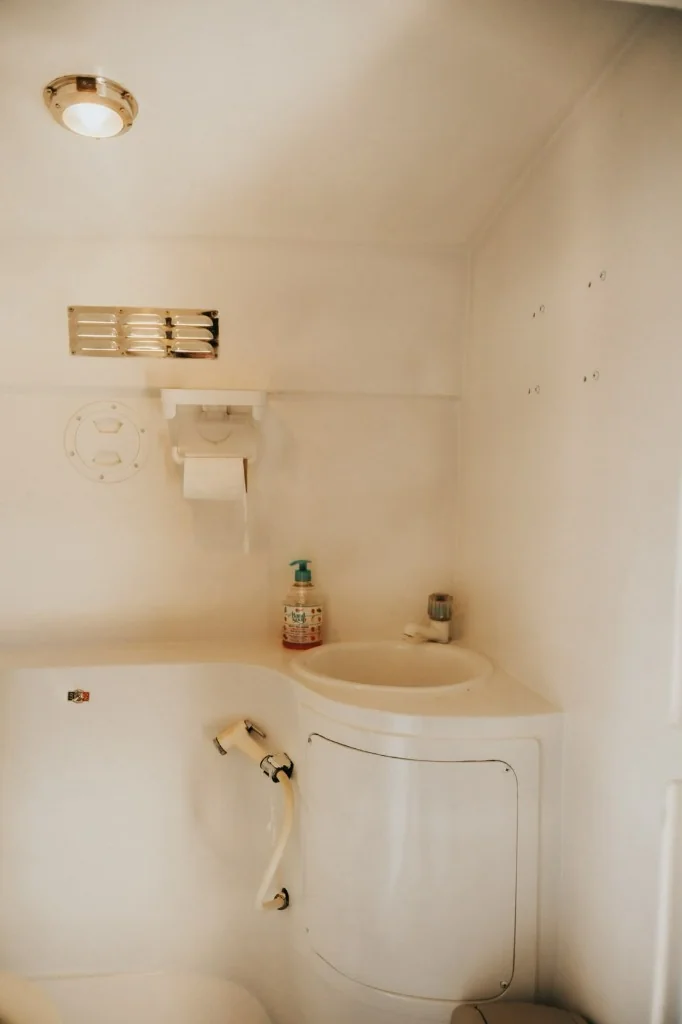 Restroom Vanity Sink · Washbasin & Bidet Spray