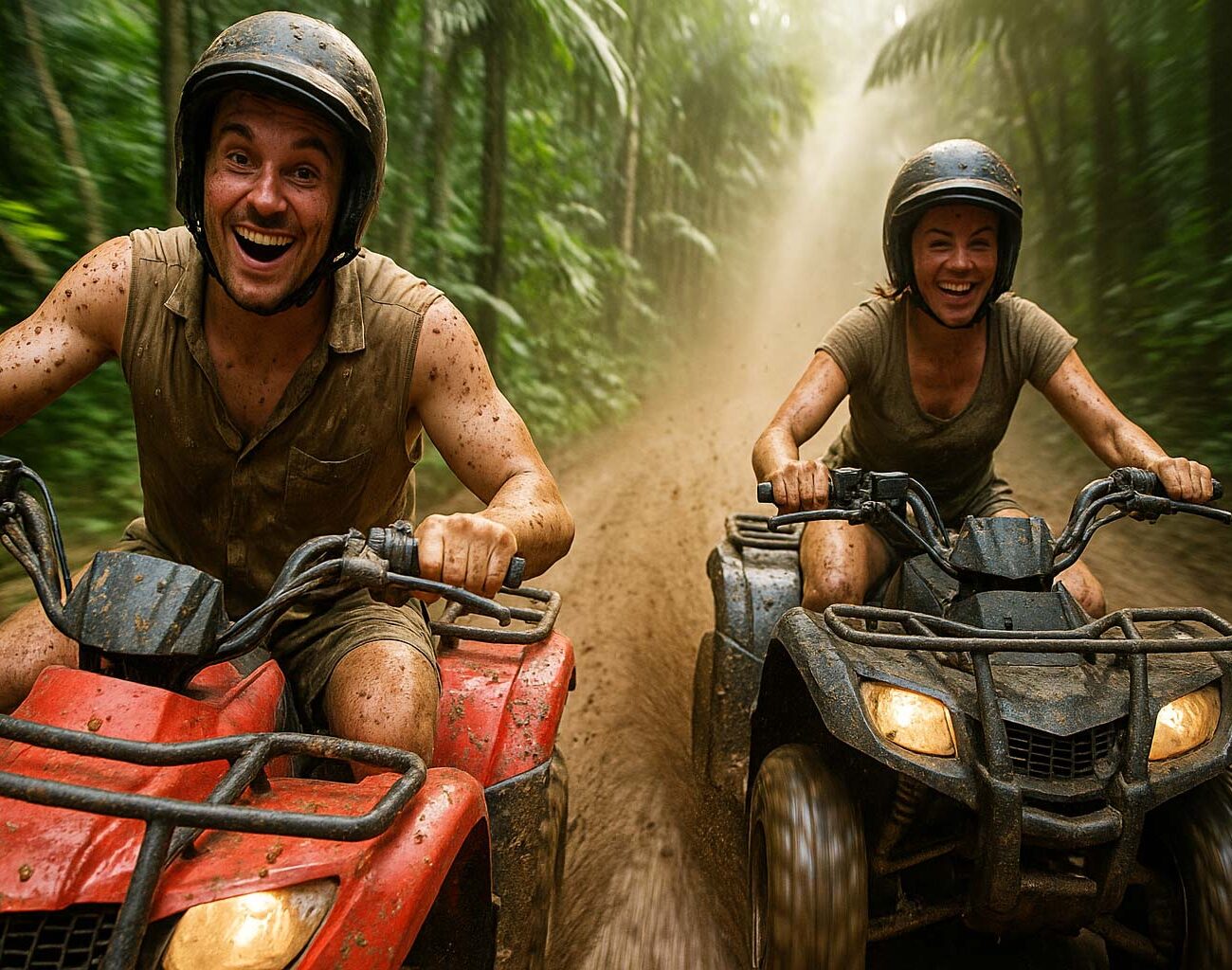 Bali activity tour - Ubud atv trail